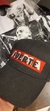 Gorra de gabardina negra Almafuerte - tienda online