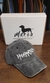Gorra de gabardina negro gastado Hermetica - comprar online