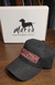 Gorra de gabardina negra Iorio - tienda online