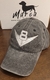 Gorra de gabardina negro gastado V8 - tienda online