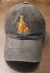Gorra de gabardina negro gastado Whisky