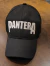 Gorra de gabardina negra Pantera - tienda online