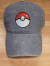 Gorra de gabardina gris Pokemon Poke pelota en internet