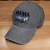 Gorra de gabardina gris gastado Mama Varon