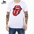 Remera rolling stones gastado roja en internet