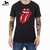 Remera rolling stones gastado roja - marea jeans tandil