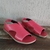 RASTEIRA MANU VERMELHO COURO AZZULI - Azzuli