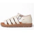FLAT CORA OFF WHITE COURO AZZULI - loja online