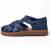 FLAT MAIA AZUL COURO AZZULI - loja online