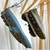 Imagem do TÊNIS JADE OFF WHITE-SOLA AZUL COURO AZZULI