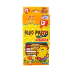 Oleo Pastel x 12 Niños - comprar online