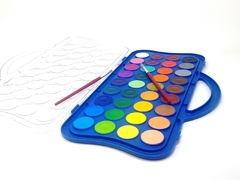 Acuarelas Giotto x 36 Colores Valija en internet