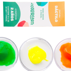 Pintura Dáctilo Fluorescente x 3 - comprar online