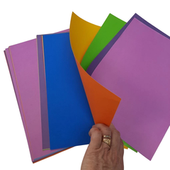 Block Cartulina Colores Doble Faz Oficio x 30 hojas - comprar online