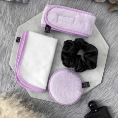 Kit Lila - Set ojos profesional + SkinCare (premium) - Brochas Relia Makeup