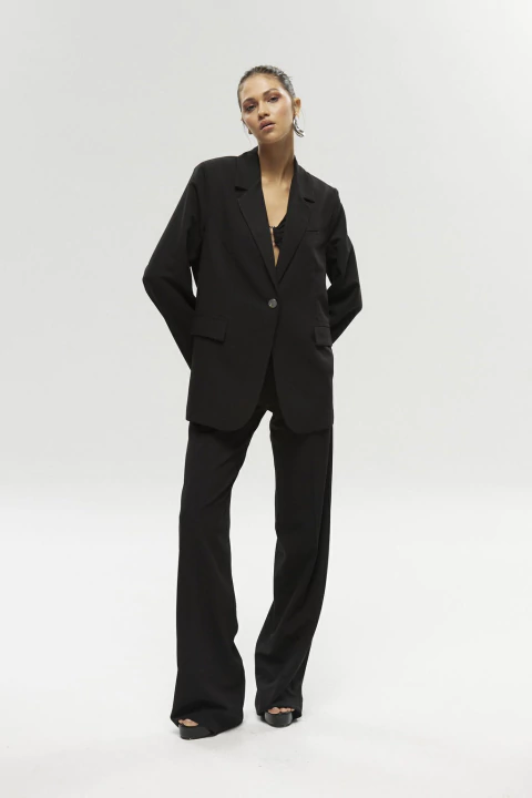 Blazer Nubia - Negro