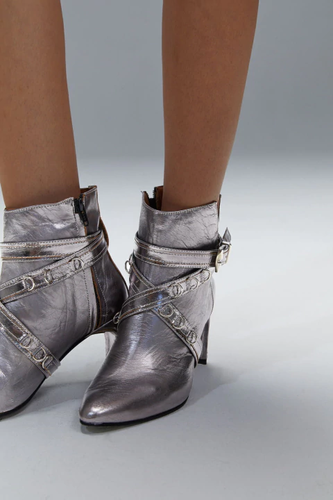 Bota Moss - Plateado