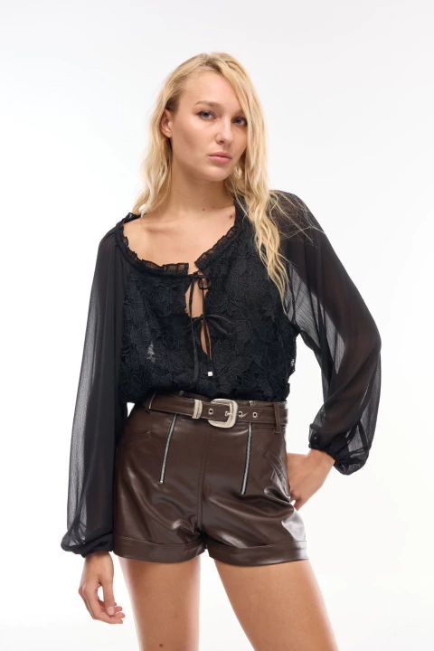 Short Kayla - Marron