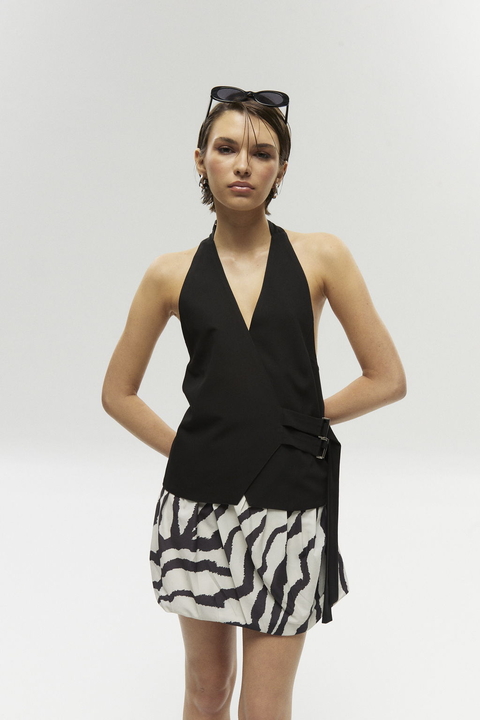 Top Nubia - Negro