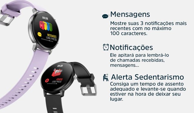Relógio Eletrônico CF 007 Pró Saúde Redondo - comprar online