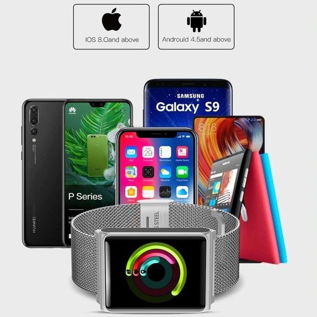 Relógio Eletrônico Smartwatch Magnus Highlight - iOS/Android na internet