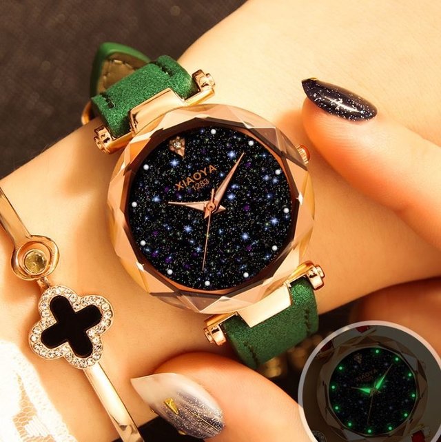 Relógio Feminino De Pulso Céu Estrelado - Xiaoya Luxo - comprar online