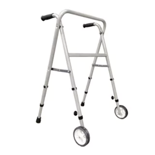 Andador tijera aluminio con ruedas