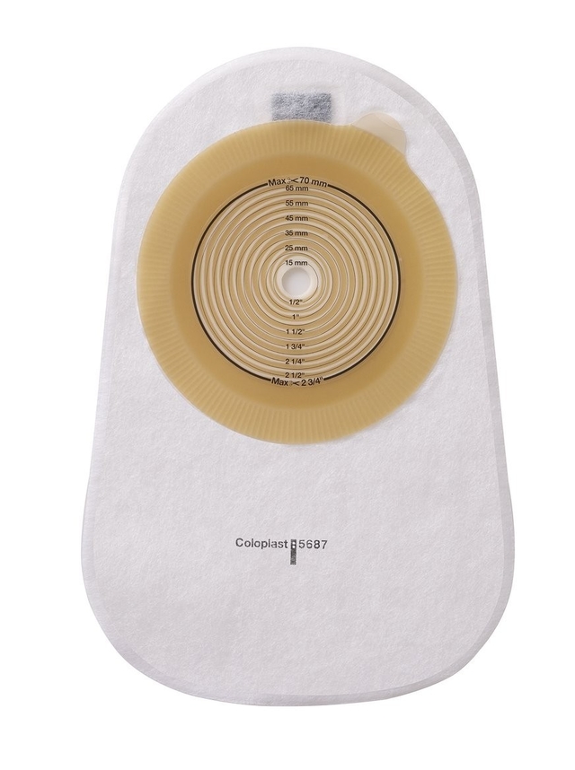 Bolsa coloplast cerrada