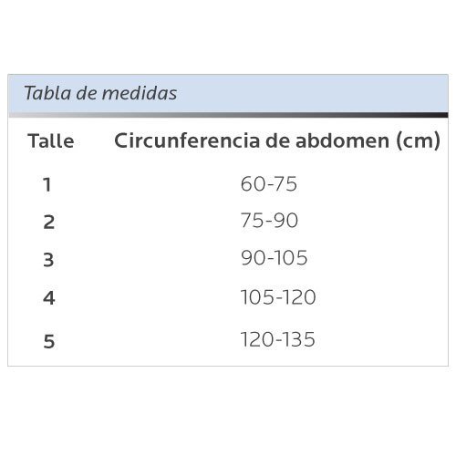 Faja sacrolumbar anatómica 28 cm Alta compresión - comprar online