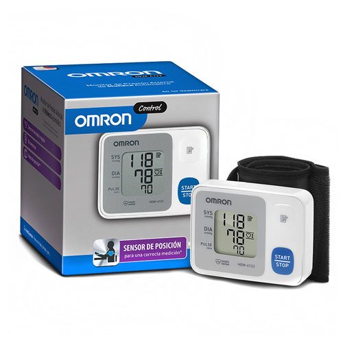 Tensiometro digital para muñeca Omron - Modelo HEM-6123 - comprar online