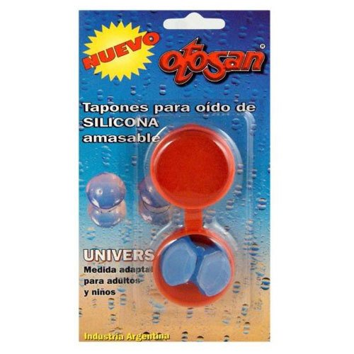 Tapones para oídos de silicona amasable
