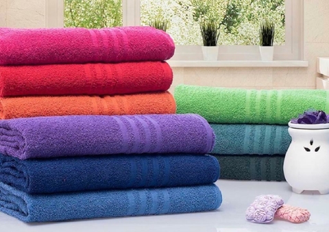JUEGO DE TOALLA Y TOALLON HOTELERO 420 GR/M2 PURO ALGODÓN