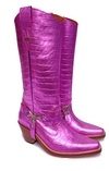 TEXANERA CROCO FUCSIA C/estribo
