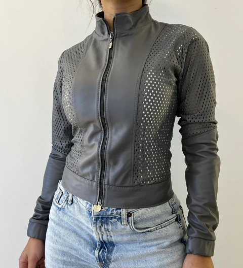 Jaqueta Couro Gabardina P - comprar online