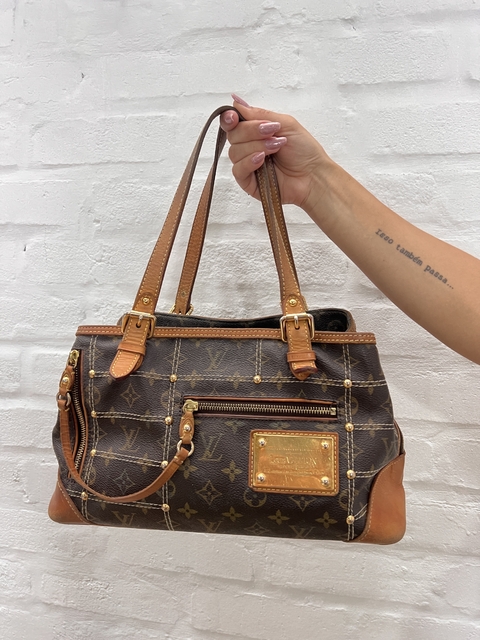 Bolsa Louis Vuitton Monogram Sac Riveting
