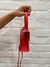 Bolsa Versace Couture Red Convertible Crystal Medusa Evening