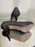 Sapato Jimmy Choo Lame Chumbo 38/5BR - Coletivo Hunter