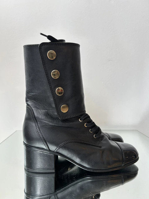 Bota Chanel Calfskin 36BR