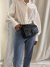 Bolsa Saint Laurent Crinkled Calfskin Matelasse Monogram Niki Body Bag Black - loja online