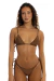 TOP CORTININHA DUPLA FACE CACAU - comprar online