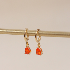Aros Jazmín Naranja