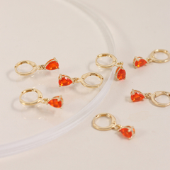 Aros Jazmín Naranja - comprar online