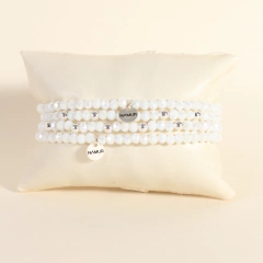 Pulsera Pali Blanco perlado