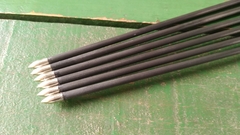Flechas Carbono - Spine 850 - Skylon Radius - VANES PLÁSTICAS - laranja/amarelo - loja online