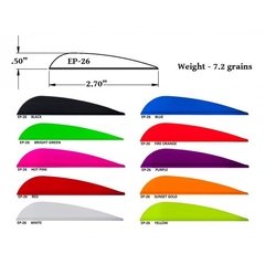 VANE - AAE ELITE PLASTIFLETCH 26 - 12un - comprar online