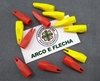 TRADITIONAL OUT NOCK 11/32 - FLECHA DE MADEIRA - 6un