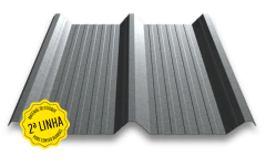 Telha aço tapume PZ 100 - 2,20m (2ª linha) - comprar online