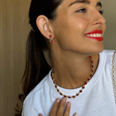 Conjunto Mini Love Rojo - Soleil Bijouterie