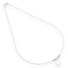 Collar Cruz Nácar - tienda online