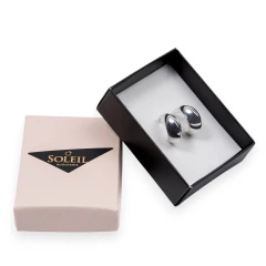 Argollas Bombe Cuadrada - comprar online